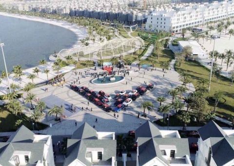 thuc te tien do biet thu hai au vinhomes ocean park