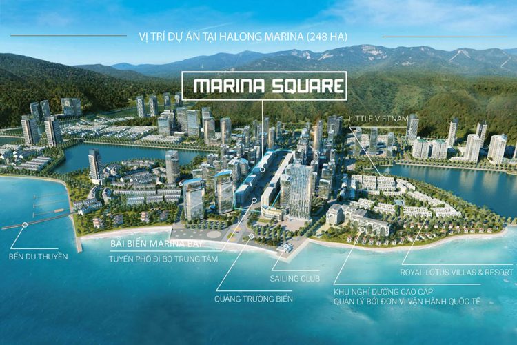 phoi canh marina square ha long