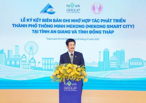 chu tich tap doan novaland tien do mekong smart city