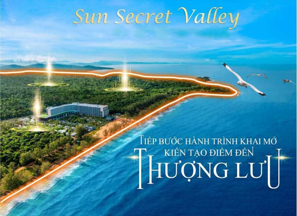 phoi canh shop villa sun secret valley